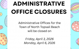 Easter Closure Notice Flyer