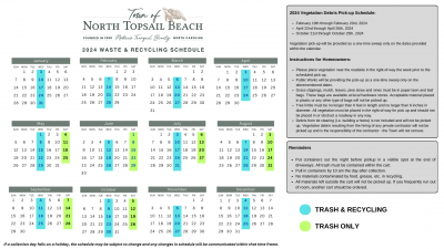 2024 Waste & Recycling Calendar