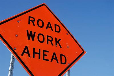 Asphalt repair work scheduled