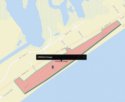 ONWASA OUTAGE MAP
