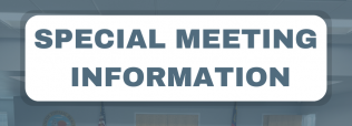 Special Meeting Info