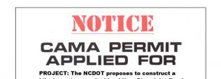CAMA Permit